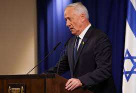 இஸ்ரேலிய அமைச்சர் Benny Gantz இராஜினாமா...!